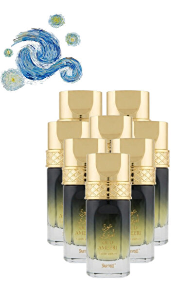 Surrati 8 قطع من عطر العود أميري 100 مل