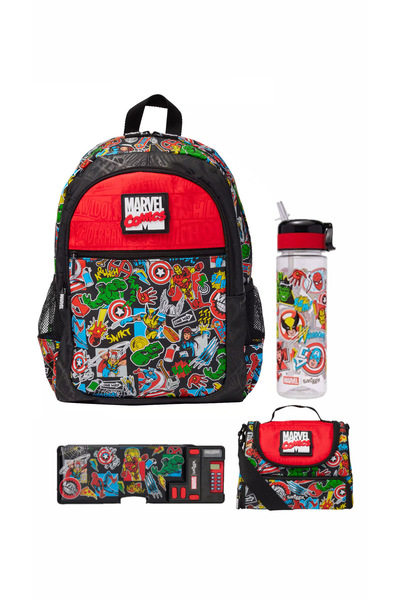 SMIGGLE Marvel Okul Çantası 4’lü Set