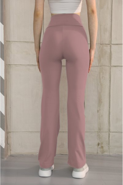 noov Women's High Waist Leg Shaping Push up Belize Leggings 6005 Dusty Rose - Premium Series