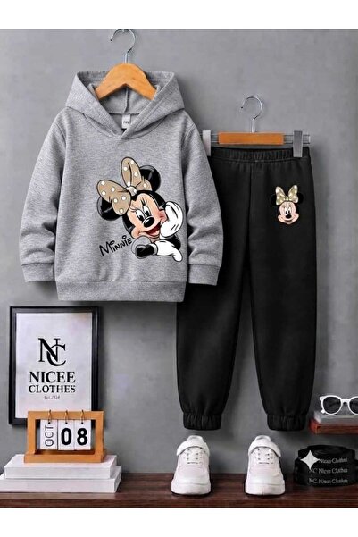 NC Nicee Clothes Παιδικό Σετ Φόρμας Unisex (Χειμερινό με στάμπα)