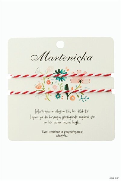 ZERO LAND Ilkestor 2 Pieces Marteniçka Rope Bracelet - Marteniçka (224107) Br...