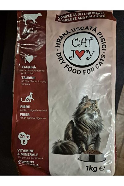 CATJOY Ξηρά τροφή γάτας με βοδινό, 1 κιλό
