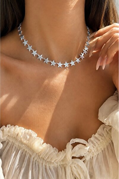 Okko Store Pul Yıldız Choker Kolye
