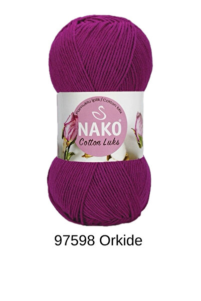 hobi dünyası evim 1 Piece Nako Cotton Luks 100 Grams 330 Meters Vest Scarf Be...