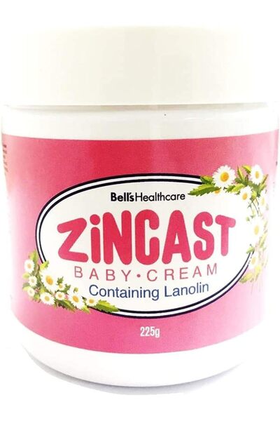 BELL'S Zincast Baby Cream, Protective Zinc Oxide Baby Care Cream for Delicate...