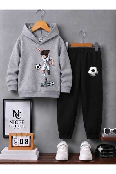 NC Nicee Clothes Παιδικό Σετ Φόρμας Unisex (TUSUBASA TOP PRINT WINTER)