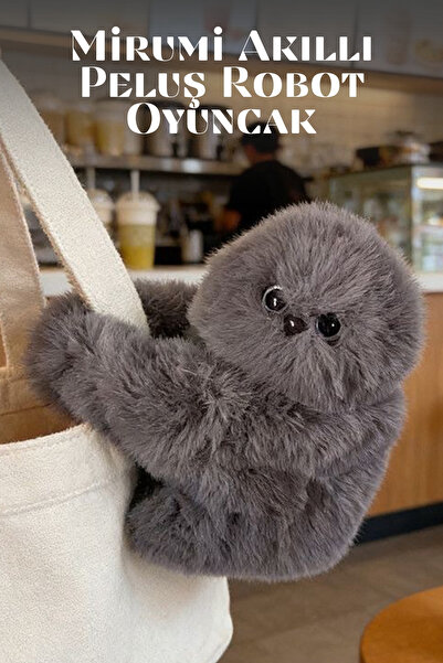 TİVENS Mirumi Akıllı Peluş Robot Oyuncak - Müzikli - Hareketli Kafa - Etkileş...