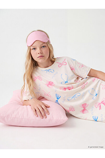 LC Waikiki Timeless Clothing & Timeless Choices Printed Girls' Nightgown