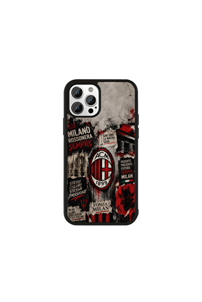 Generic Brand Husa Premium Samsung Galaxy A56 AC Milan - Model Rossoneri Samurai
