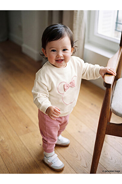 LC Waikiki Timeless Clothing & Timeless Choices Cute Mouse Embroidered Baby G...