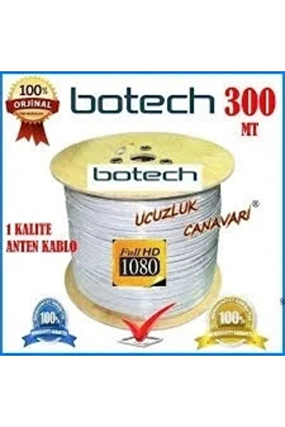 300MT KOAKSİYEL UYDU ANTEN KABLO RG 6/U4L (5468)