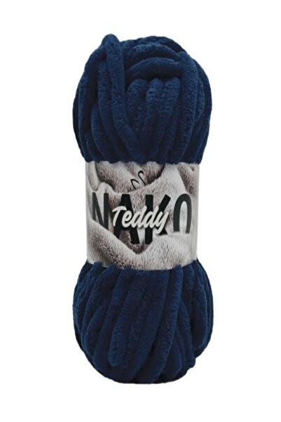 NAKO 3 bucăți Teddy Knitting Fil 100% poliester 22 M 200 gr Cod culoare 13954