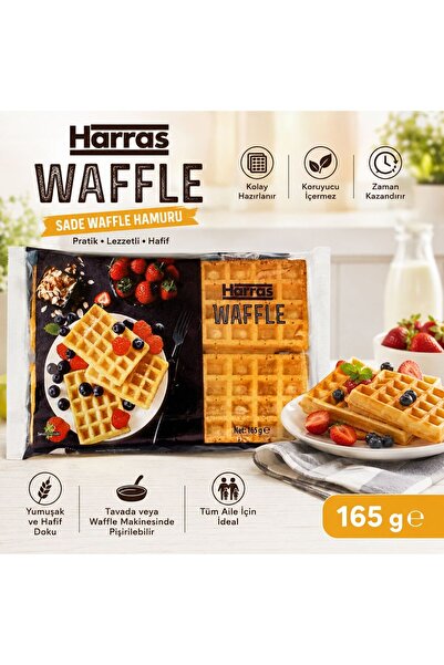 Harras Sade Waffle Hamuru 165 g