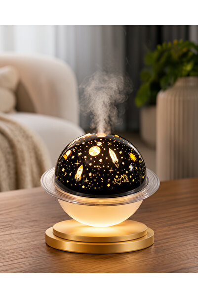 Generic Brand Saturn Model Aromatherapy Air Humidifier Night Light Room Fragr...