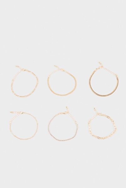 DeFacto Women's 6-Piece Bracelet (Ns)