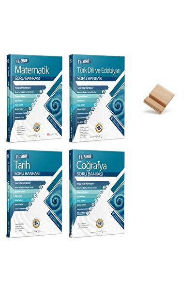 Karma Kitaplar 11. Sınıf Matematik Edebiyat Tarih ve Coğrafya 4lü Set Bilgi S...