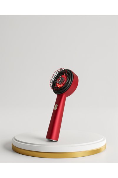 Generic Brand جهاز تدليك فروة الرأس مزود بإضاءة LED حمراء
