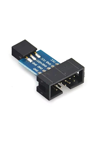 CNL 10 Pin To 6 Pin Atmel Programlayıcı Çevirici Kartı Arduino Uno R3 Mega 2560 Avrısp Mkıı Usbasp