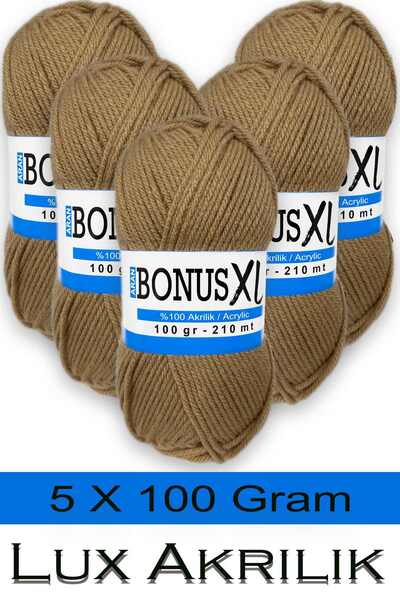Diva İplik Bonus XL 5X100 Gr Classic Luxury Acrylic Yarn 803