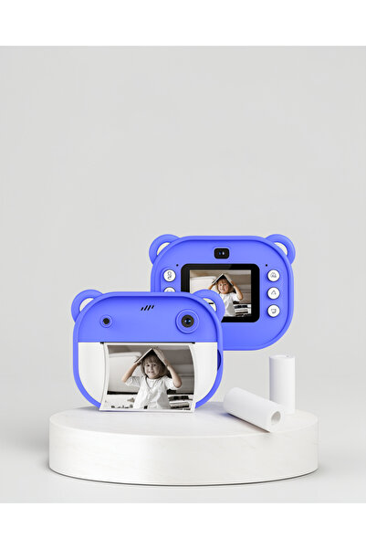 EliteEco Anında Baskı Özellikli Çocuk Kamerası Mini Dijital Fotoğraf Makinesi