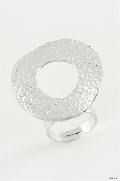 ZERO LAND Ilkestor Ring Metal Ring (03405) Silver Color