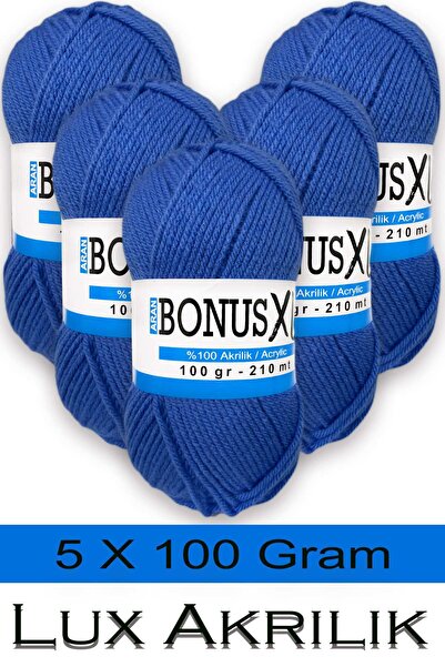 Diva İplik Bonus XL 5X100 Gr Classic Luxury Acrylic Yarn 818