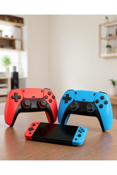 Azrlya Kablosuz Oyun Konsolu HDMI Çıkışlı Çift Kontrolcülü Retro Oyun Seti