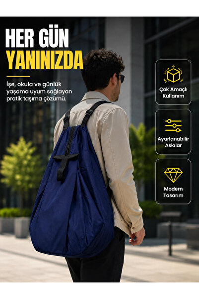 ARMÜZ Foldable Bag with Large Internal Volume Modern Design That Offers Pract...