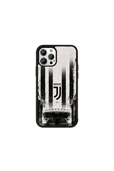 Generic Brand Husa Premium iPhone 12 Mini Juventus - Model Black & White Dynasty