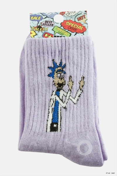 ZERO LAND Ilkestor Einstein College Socks (03251) 8X28 Lilac