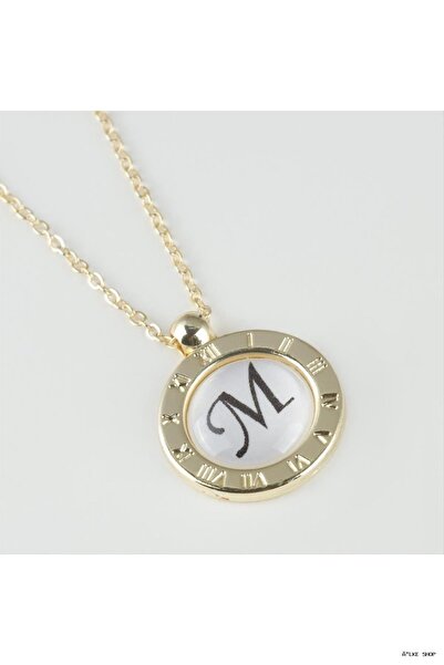ZERO LAND Ilkestor End of Series Letter Pendant (12659) Necklace m