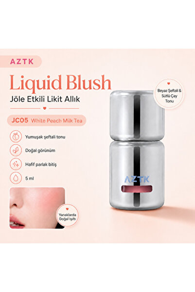 Genel Markalar AZTK Liquid Blush Jöle Etkili Likit Allık