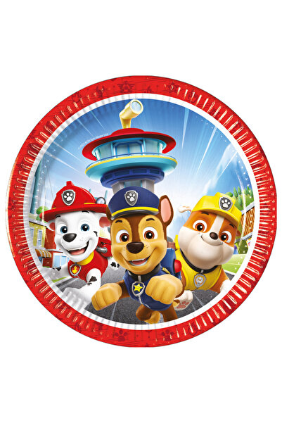 Javoli Patrula Cățelușilor Rescue Heroes farfurie de hârtie 8 buc 20 cm FSC