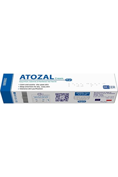 atozal Cream for rapid relief of skin itching, red spots, , and diaper rash i...