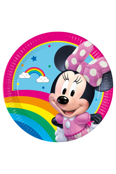 disney minnie Makes Me Smile paper plates 8 pcs 23 cm FSC