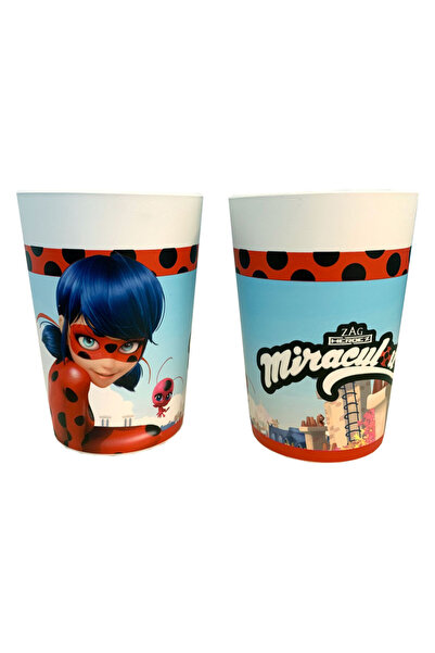 Miraculos: Buburuza și Motan Noir Hero set de 2 pahare din plastic 230 ml