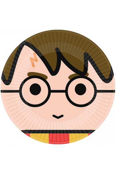 Harry Potter Graphic farfurie de hârtie 8 buc 23 cm