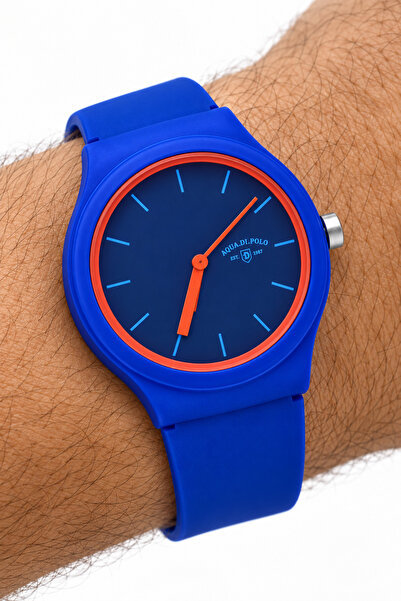 Generic Brand Ceas AQUA.DI.POLO unisex, Quartz, brățară din cauciuc, design m...