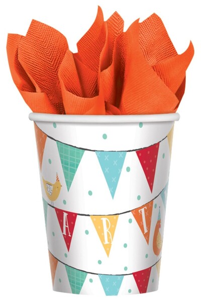 Javoli Happy Barn Ranch paper cup 8 pcs 250 ml