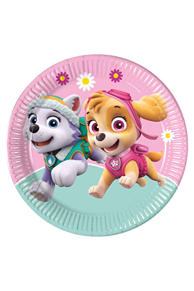 Javoli Paw Patrol Skye and Everest paper plate 8 pcs 23 cm FSC
