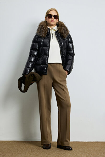 Lufian Maje Knitted Women's Tracksuit Camel Hair