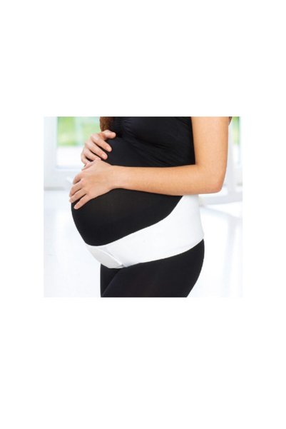 Babyjem Centura abdominala pentru sustinere prenatala Pregnancy (Marime: L, Culoare: Negru)