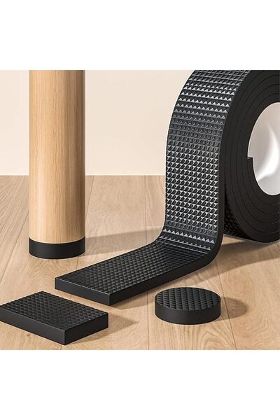 Generic 200CM Furniture Feet Pads, Cuttable Non-Slip Furniture Pads, Wood Flo...