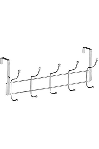 GENERAL Stainless Steel 5 Hook Organizer Heavy Duty over the Door Hanger for ...