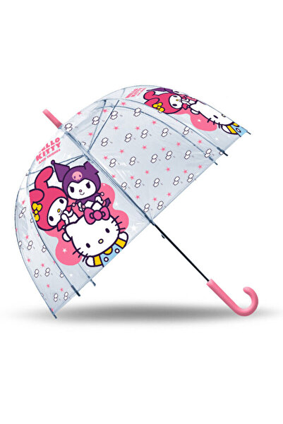 Hello Kitty Friends umbrelă transparentă pentru copii Ø70 cm
