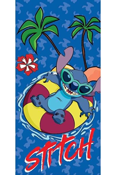 Javoli Disney Lilo and Stitch Summer Splash bath towel, beach towel 70x140 cm...
