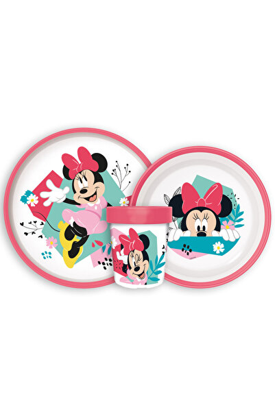 disney minnie Being More Set de masă antiderapant, set de plastic micro