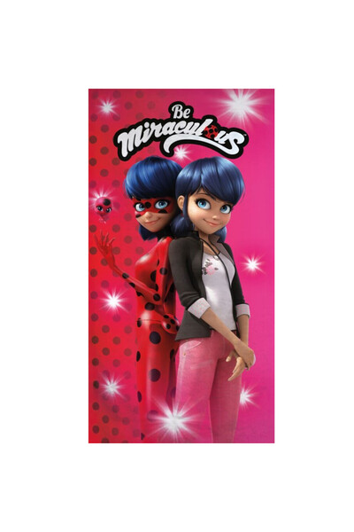 Miraculos: Buburuza și Motan Noir Secret Identity Bath towels, beach towels 7...
