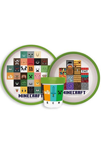 MINECRAFT Комплект за творчество с противоплъзгаща подложка за ваза, микро пл...