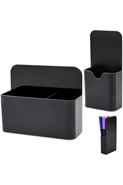Yelajoy 3Pcs Magnetic Pen Holder, Magnetic Dry Erase Marker Holder with Gener...